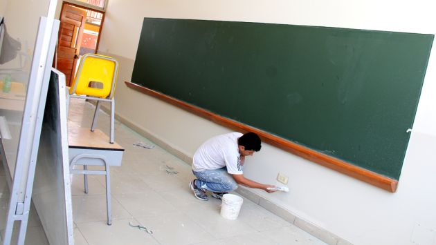 Ministerio de Educación destinó más de S/.319 millones para reparar colegios. (Difusión)