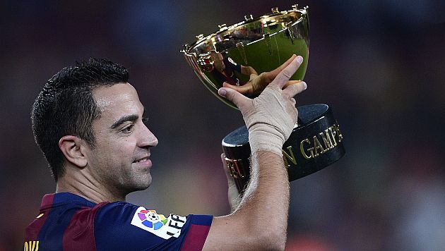 Xavi Hernández es uno de los jugadores emblema del Barcelona. (AFP)