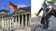 Alemania: 'Darth Vader' enseña seguridad vial a los ciclistas
