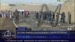 Marcona: Cerca de 200 obreros en huelga bloquearon la carretera 