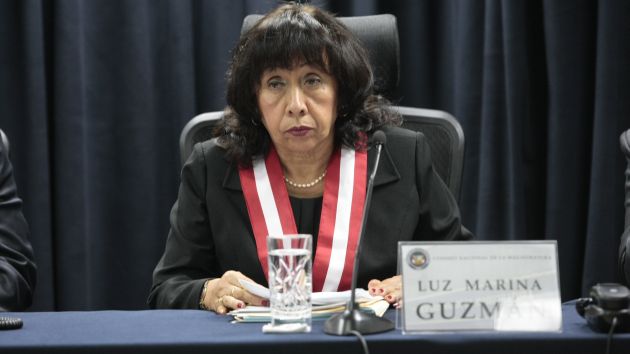 Extraña demora. La consejera Guzmán es investigada en la comisión del caso Áncash. (Perú21)