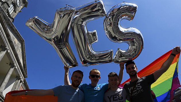 Irlanda le dice sí al matrimonio homosexual. (Reuters)
