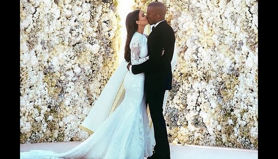 Kim Kardashian contrajo matrimonio con Kanye West el 24 de mayo del 2014 y quiso recordar este día especial publicando unas fotos inéditas de los días previos a la ceremonia. (Instagram Kim Kardashian)