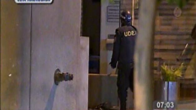 Explosión en calle Tarata alarmó a vecinos de Miraflores. (Captura de TV)