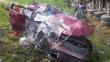 Carretera Central: Dos muertos dejó accidente entre auto particular y trailer 