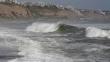 Oleajes irregulares se registrarán desde hoy en el litoral central del Perú