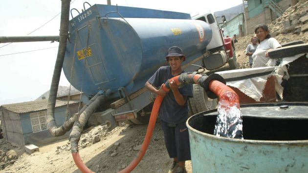 Lima: Hogares sin acceso al agua potable gastan S/.72 al mes. (USI)