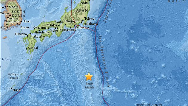 Japón: Terremoto de magnitud 8.5 remeció el país sin alerta de tsunami. (Agencias)
