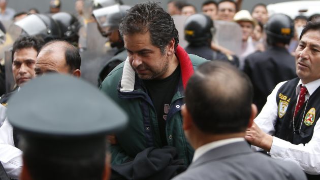 INTERROGANTES. Martín Belaunde Lossio deberá responder sobre procedencia de dinero para su fuga en Bolivia. (Luis Gonzales)