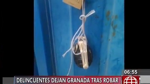 Roban S/.80 mil y amenazan con granada a trabajadores de empresa de construcción en San Miguel. (América Noticias)
