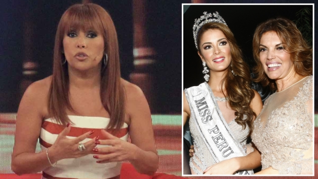 Magaly Medina piensa que Jessica Newton debió sacar a Laura Spoya del Miss Perú 2015. (USI)