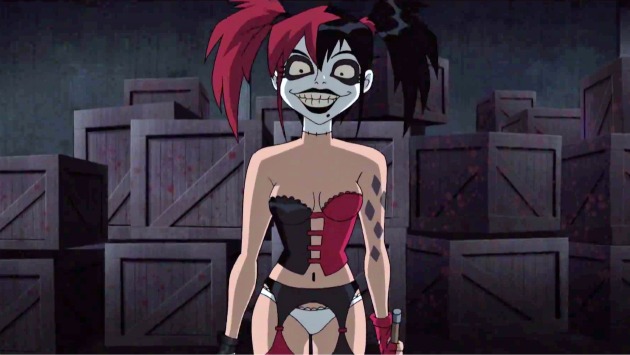 La nueva Harley Quinn, reinterpretada por Bruce Timm para la nueva versión de Batman (YouTube/Captura)
