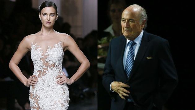 Irina Shayk negó romance con Joseph Blatter. (EFE/Reuters)