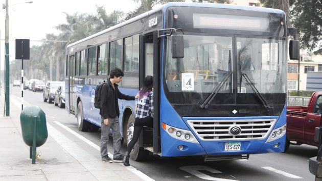 Desde 1 de julio circularán 119 buses azules en el corredor Javier Prado. (Perú21)