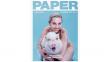 Miley Cyrus posó desnuda junto a un cerdo para la portada de la revista Paper