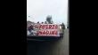 Nadine Heredia: Colocaron cartel a su favor en la Vía Expresa