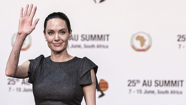 Angelina Jolie la enviada especial del Alto Comisionado de la ONU para los refugiados. (AFP)
