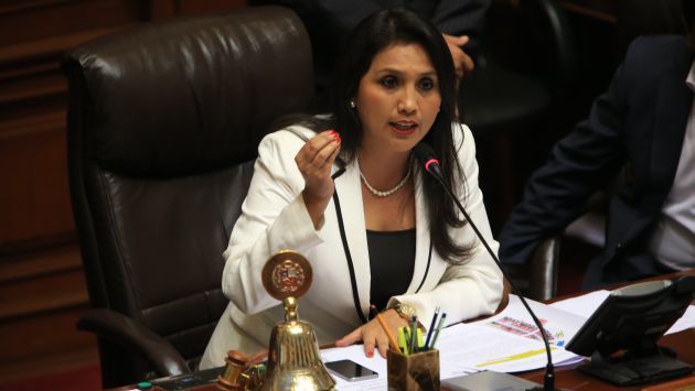 Ana María Solórzano indicó que las bancadas insistirán en aprobar las gratificaciones sin descuentos. (Perú21)