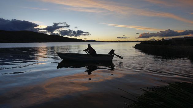 Área protegida. La concesión para la actividad acuícola del Lago Titicaca afectaría una zona protegida por las autoridades. (USI)