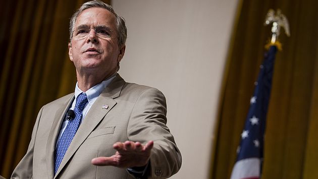 Jeb Bush promueve política anti-aborto para seducir a derecha religiosa en Estados Unidos. (BLOOMBERG)