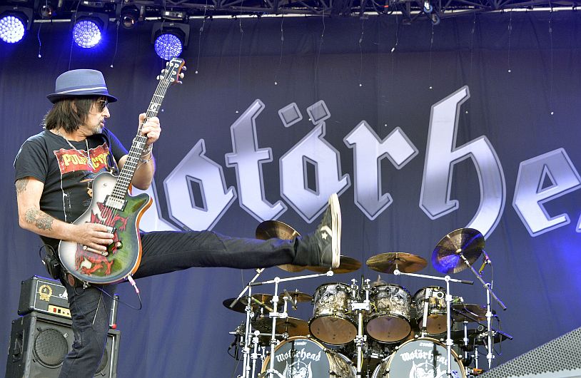 Motorhead volvió al ruedo tras la recuperación de su cantante Lemmy Kilmister. (AFP)