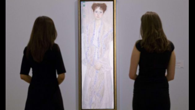 El famoso Retrato de Gertrud Löw se subastó en Londres. (The Guardian)