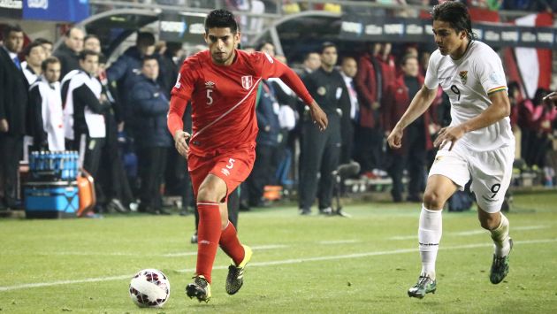 Carlos Zambrano se mostró motivado para el duelo ante Chile, por la semifinal de la Copa América 2015. (USI)