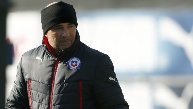 Jorge Sampaoli se mostró cauteloso con la selección peruana. (EFE)