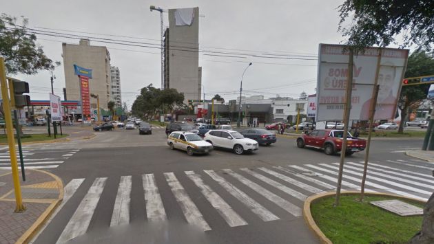 Cruce de las avenidas Javier Prado Oeste y Juan de Aliaga. (GoogleMaps)