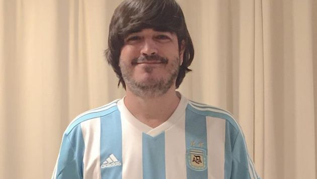 Jaime Bayly anunció que apoyará a Argentina en la final de la Copa América 2015. (Facebook Jaime Bayly)