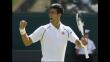 Wimbledon: Djokovic debutó con triunfo y avanzó a segunda ronda
