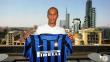 Inter de Milán: Joao Miranda ya luce la camiseta de su nuevo club