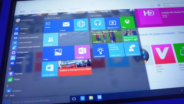 Windows 10: Conoce más del nuevo sistema operativo de Microsoft. (USI)