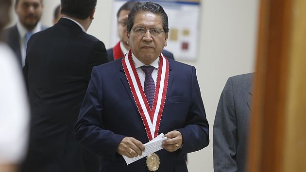 Pablo Sánchez fue elegido Fiscal de la Nación. (Perú21)