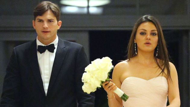 Ashton Kutcher y Mila Kunis se casaron en secreto. (eonline.com)