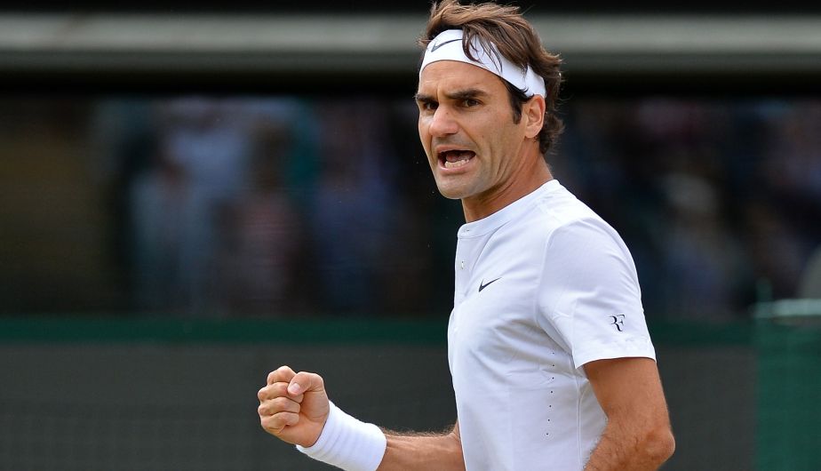 Roger Federer (2 ATP) clasificó al vencer al francés Gilles Simon  por los parciales 6-3, 7-5 y 6-2. (AFP)
