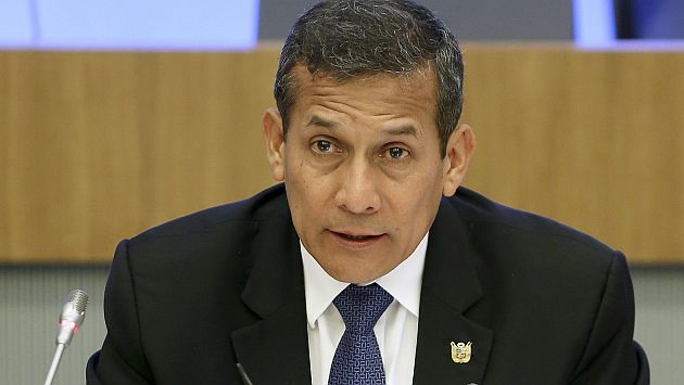 Ollanta Humala trató de justificar la severa crisis en Venezuela. (EFE)