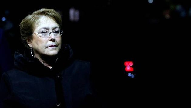 Aprobación de presidenta Michelle Bachelet llegó a su punto más bajo en su historia. (Agencia UNO)
