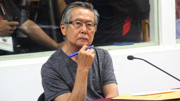 Alberto Fujimori busca anular sentencia de 25 años de prisión por el caso La Cantuta y Barrios Altos. (Poder Judicial)