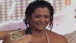 Mayra Couto rompió en llanto tras olvidarse de pasos de baile en El gran show. (América TV)