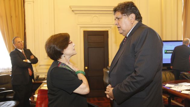 Susana Villarán arremetió contra Alan García. (Perú21)