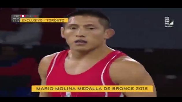Mario Molina sumó una medalla de bronce para Perú en los Juegos Panamericanos 2015. (Latina)