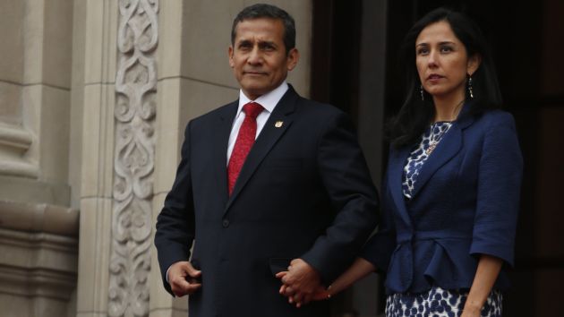 Al 100%: Ollanta Humala respalda acciones de su esposa, Nadine Heredia, ante comisión Belaunde Lossio. (Perú21)