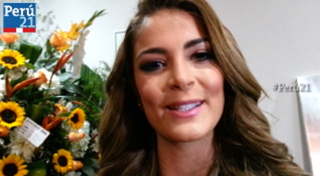 Laura Spoya se prepara para el Miss Universo. (Perú21)