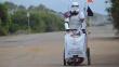 Star Wars: Este hombre recorrió mil kilómetros vestido de stormtrooper para homenajear a su esposa muerta