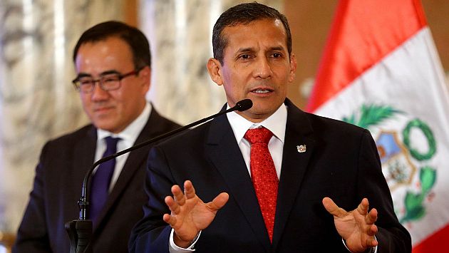 Ollanta Humala evita responder por investigación a su culado Ilan Heredia. (Perú21)