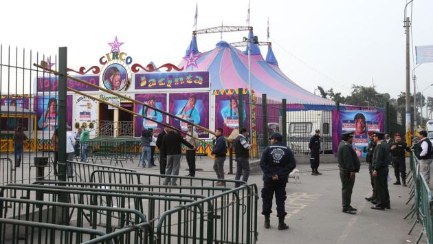 Policías resguardarán circos de San Juan de Lurigancho tras atentado a local de ‘La Paisana Jacinta’. (Andina/Melina Mejía)
