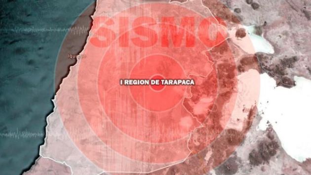  Se registró un sismo de 5.2 grados en la escala de Richter en Iquique en Chile. (T13.cl)