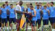 Barcelona: Kobe Bryant visitó las prácticas del equipo de Luis Enrique