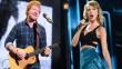Taylor Swift y Ed Sheeran encabezan nominaciones de los premios MTV